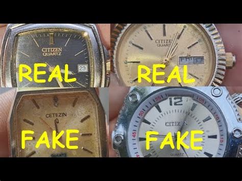 is my citizen eco watch fake or knockoff|genuine citizen watches.